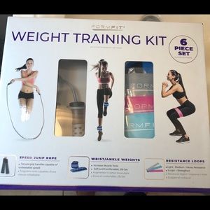 Weight training kit